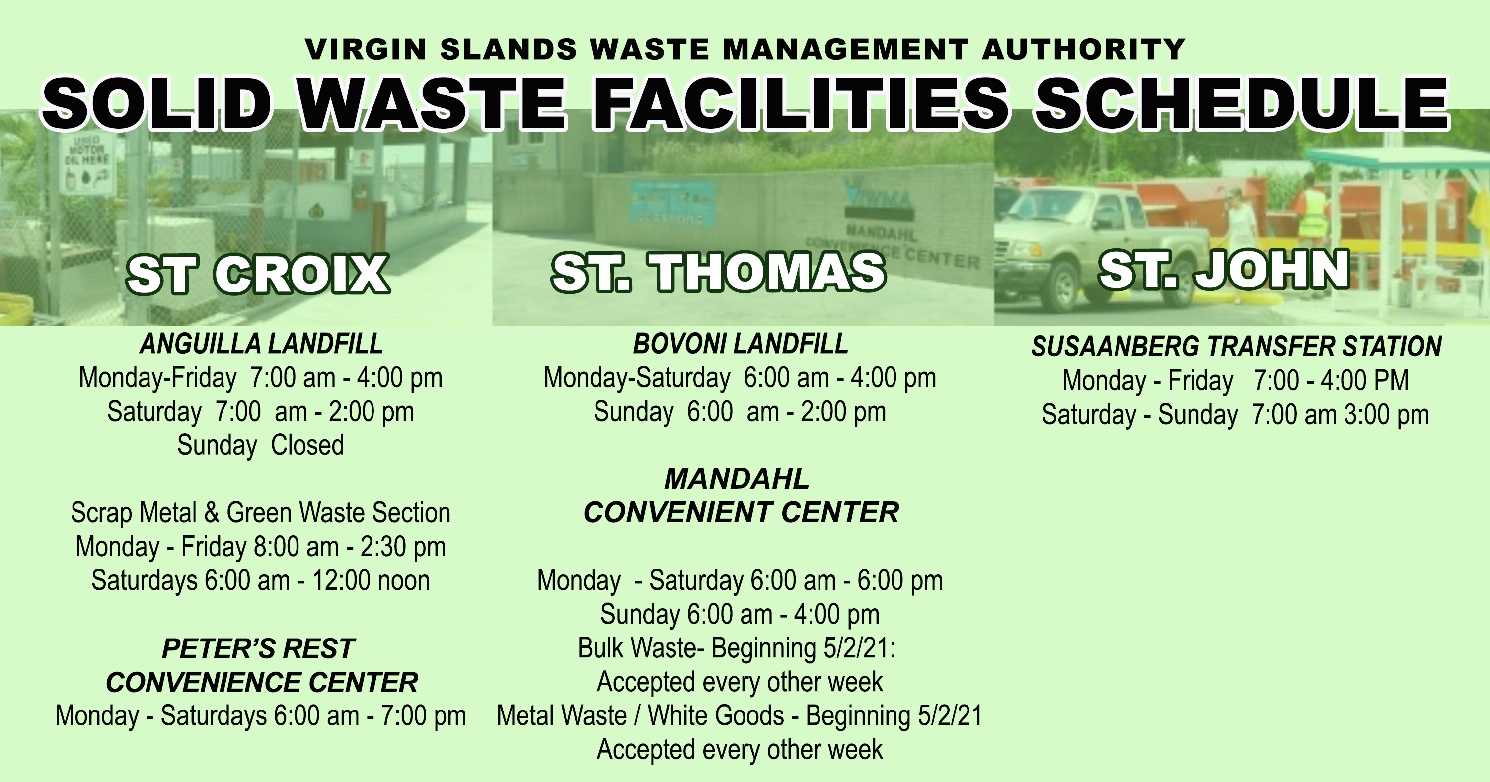 Home Virgin Islands Waste Management